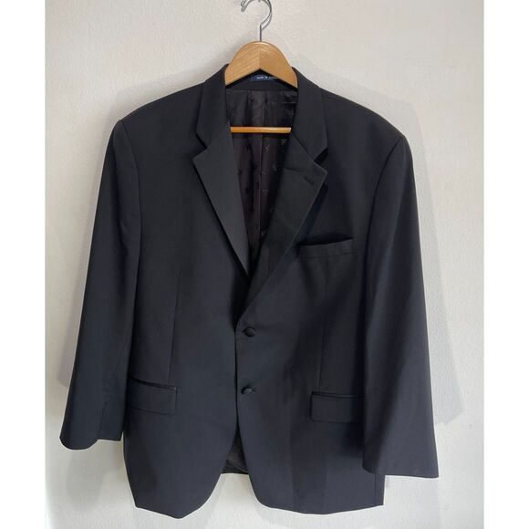 Ralph Ralph Lauren pure new wool sport jacket slim fit black canada men's 46 R